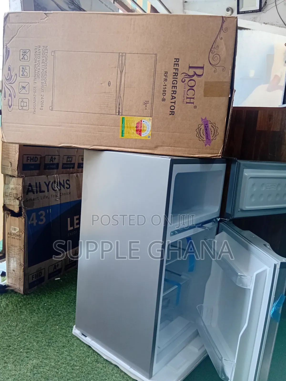 Roch 85l Compact Refrigerator – Perfect Cooling for Small Spaces