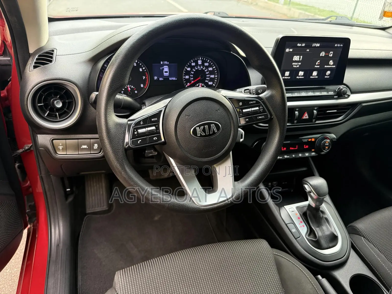 Kia Forte LXS 2019 Burgundy
