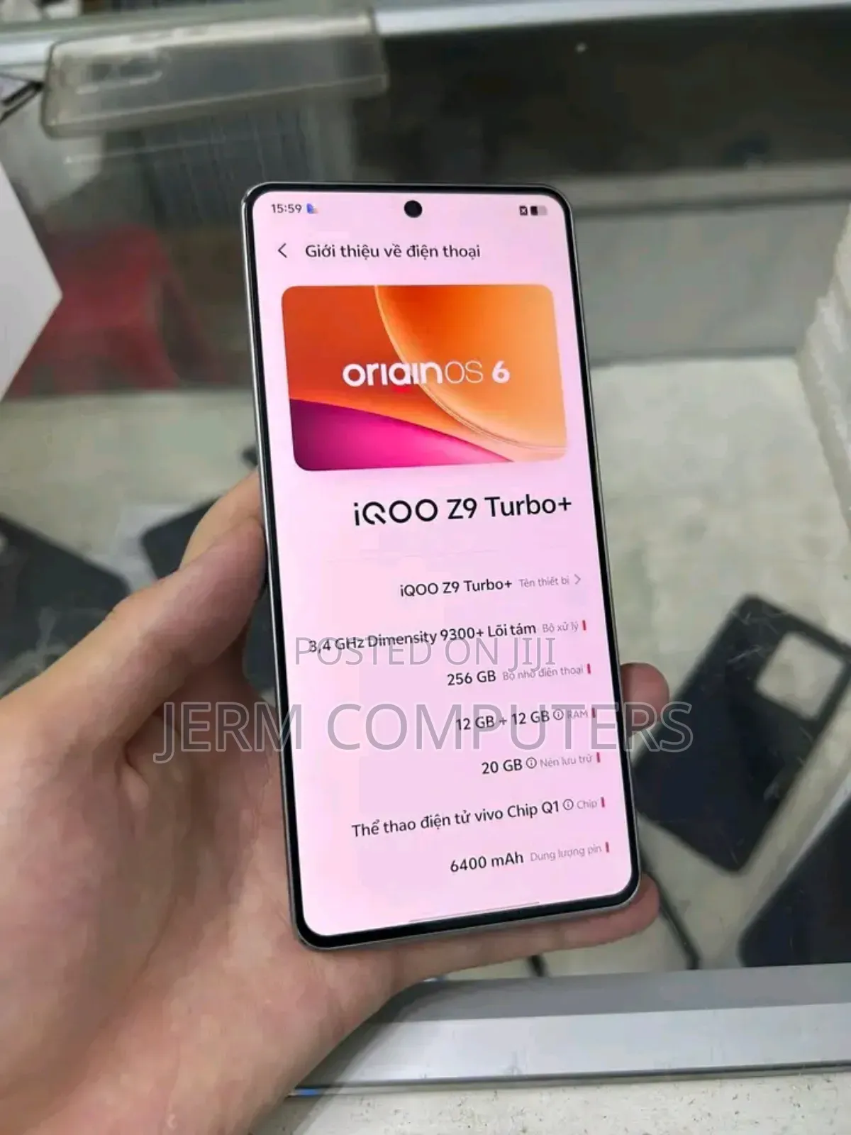 Vivo iQOO Z9 Turbo+ 256 GB White