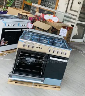 Available Mediatech 60x90 Gray Cooker 5 Gas Oven With Grill