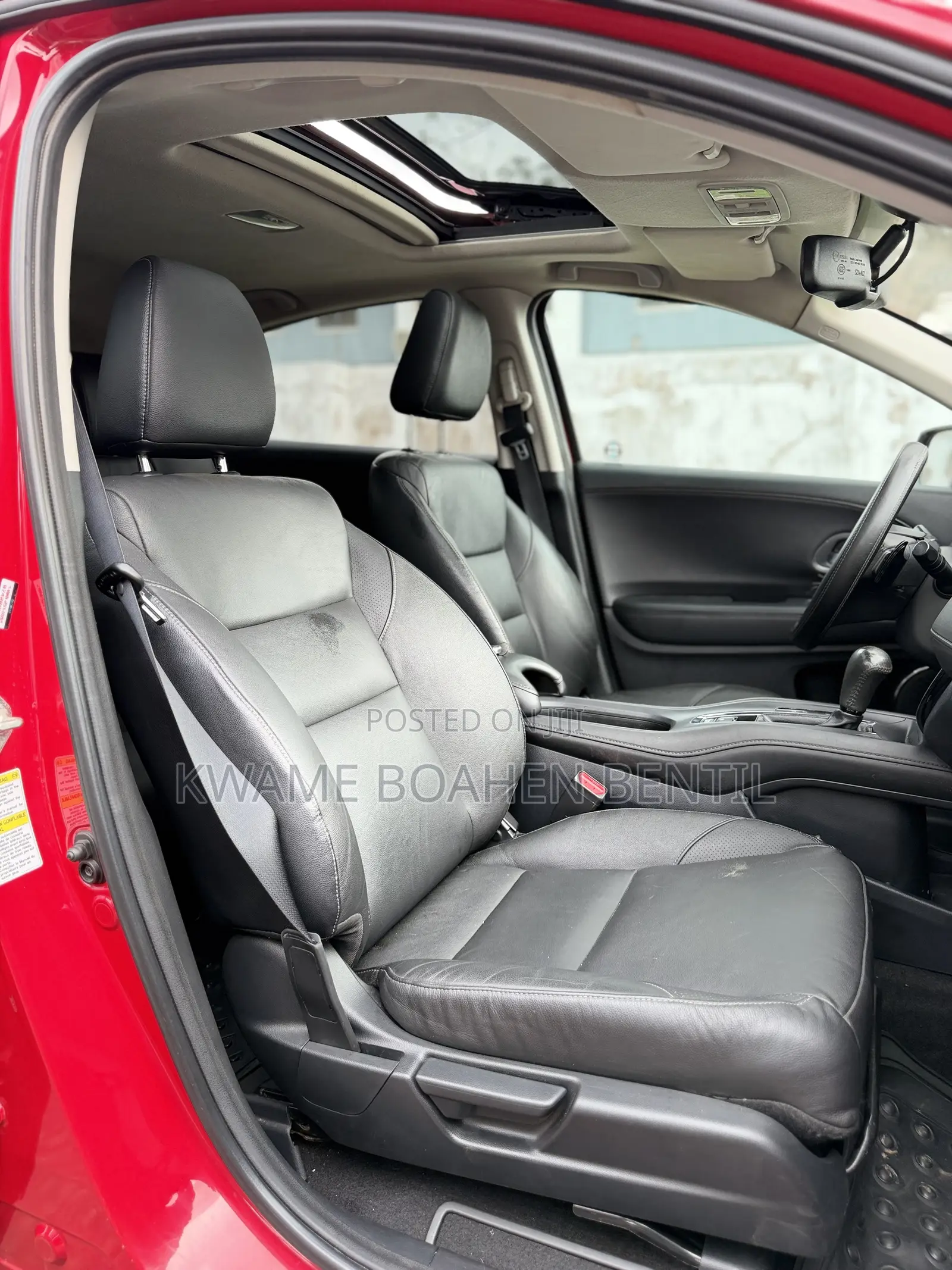 Honda HR-V 4dr SUV (1.5L 4cyl CVT) 2016 Red