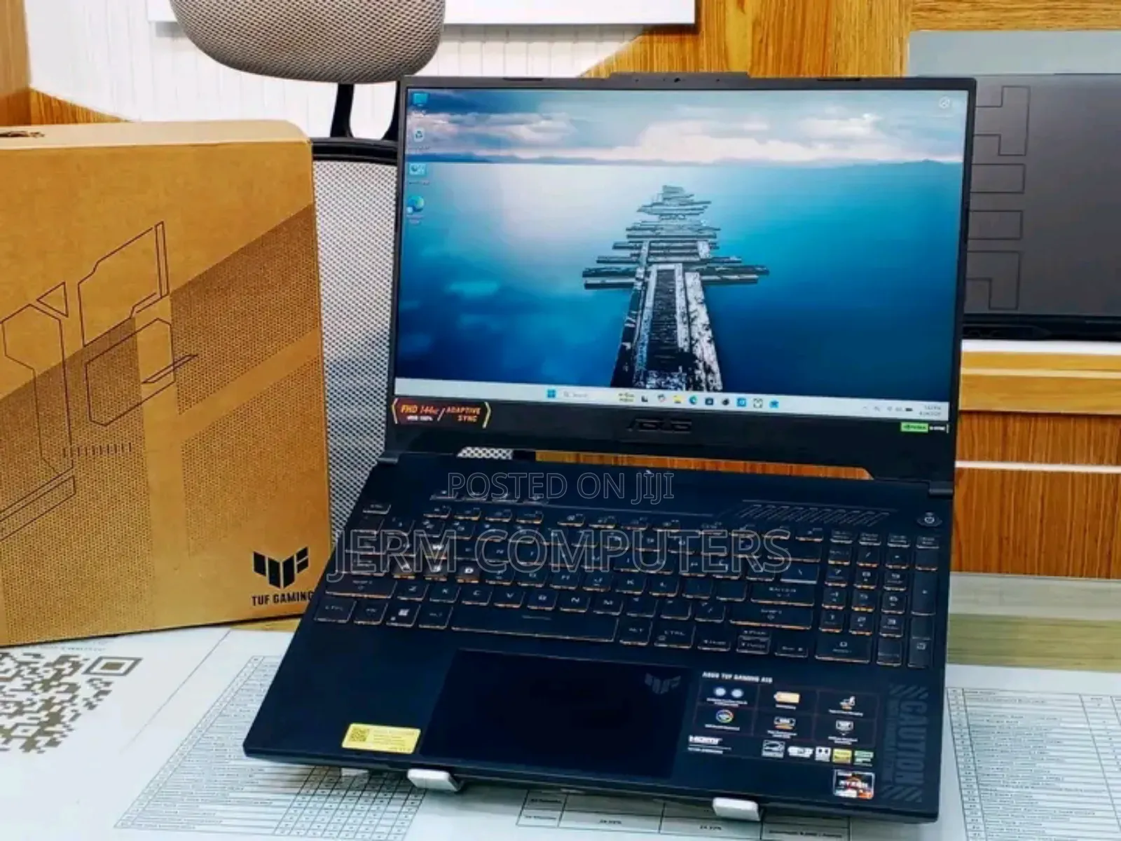 New Laptop Asus TUF Gaming A15 16GB AMD Ryzen 7 SSD 512GB