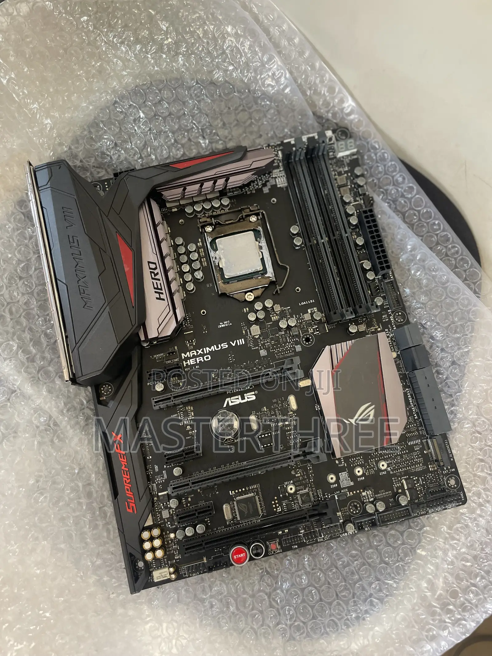 Core I7 + Asus Rog Maximum Vii Hero Motherboard