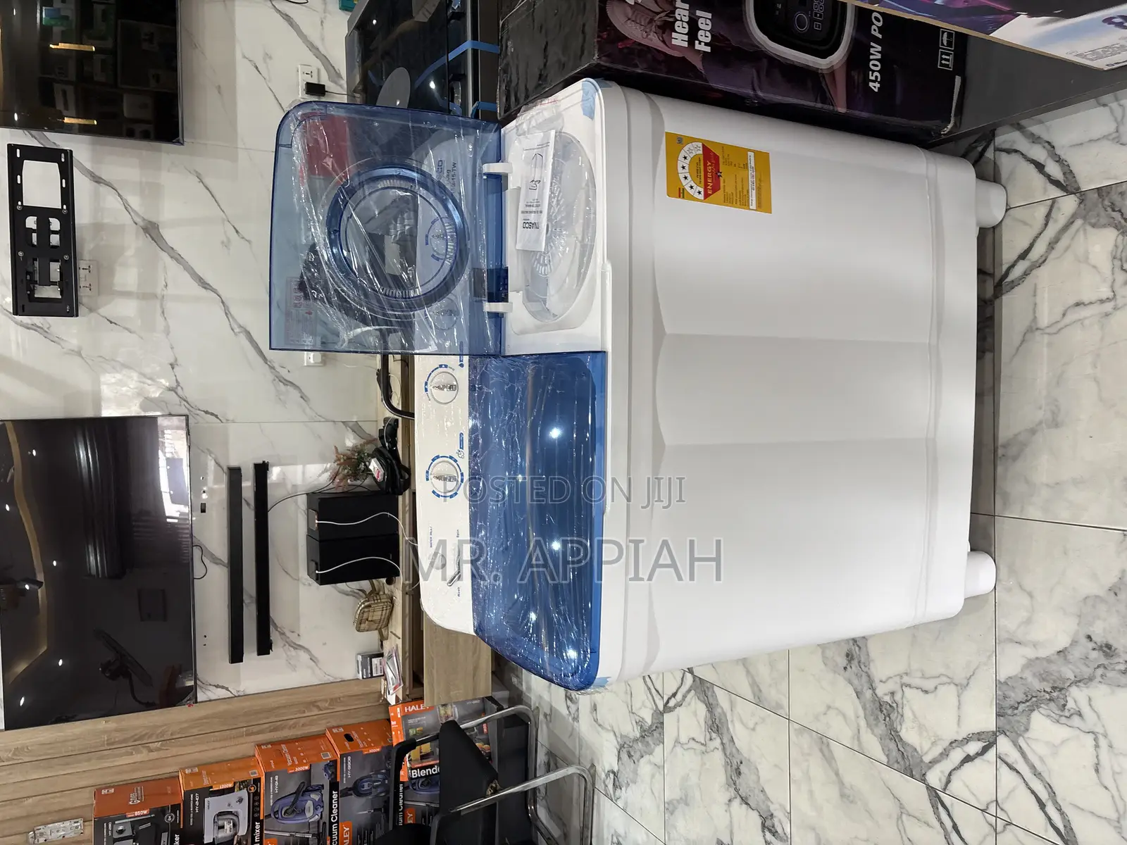 Energy Sufficient Nasco Nas-15-Tw Spin Dry Electric Washing Machine.