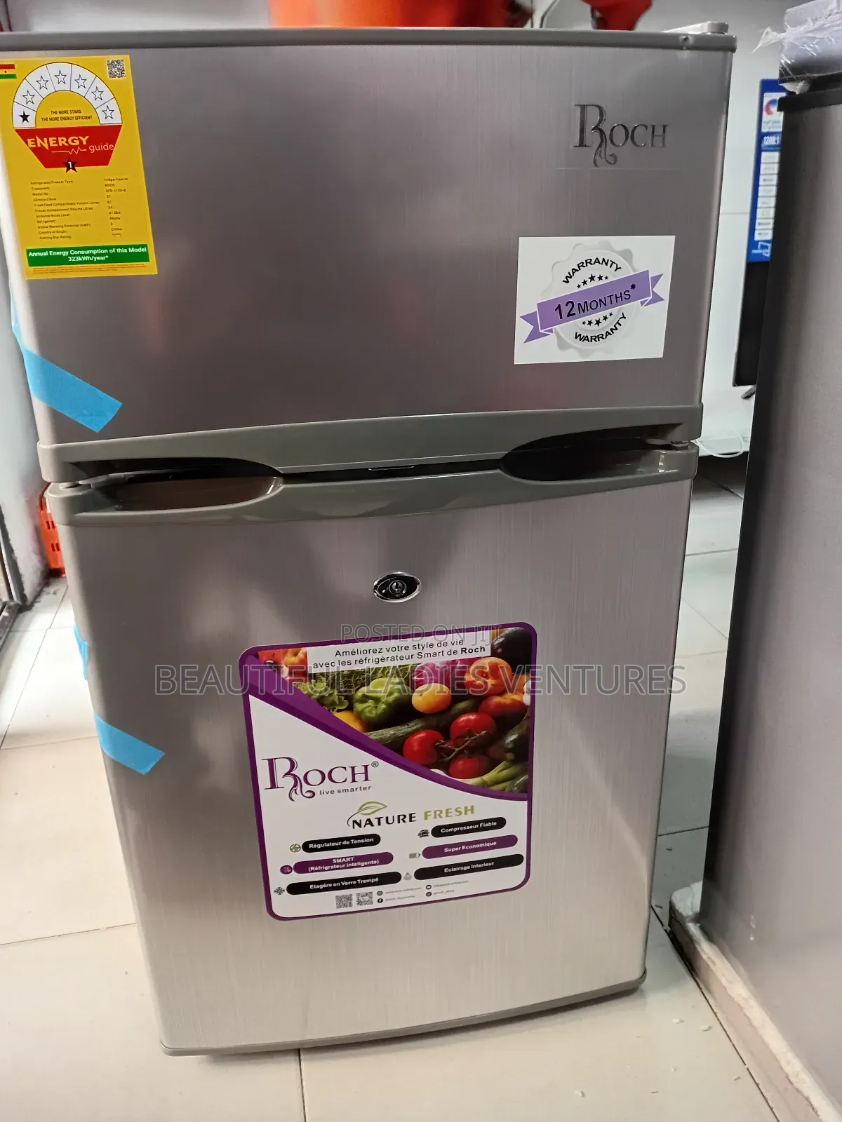 Roch 85l Compact Fridge – Affordable Durable Cooling Solution