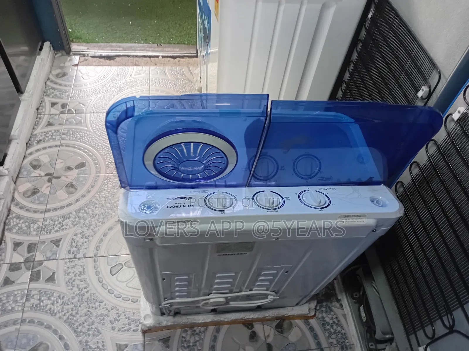 Westpool 59l Portable Washing Machine – Compact Powerhouse
