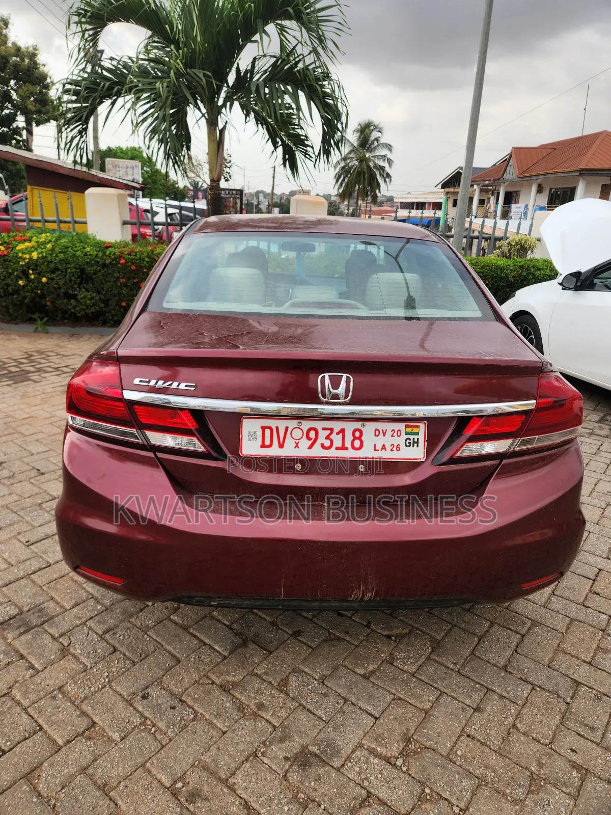 Honda Civic 2015 Burgundy