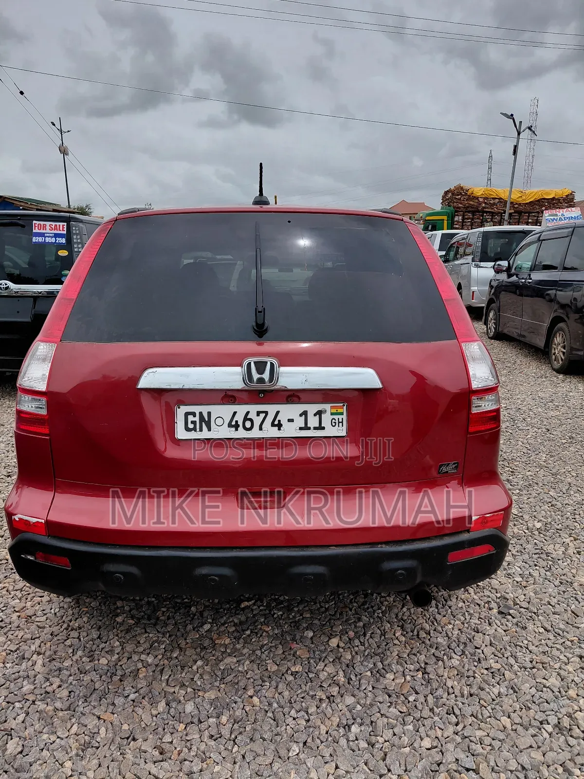 Honda CR-V 2009 Red