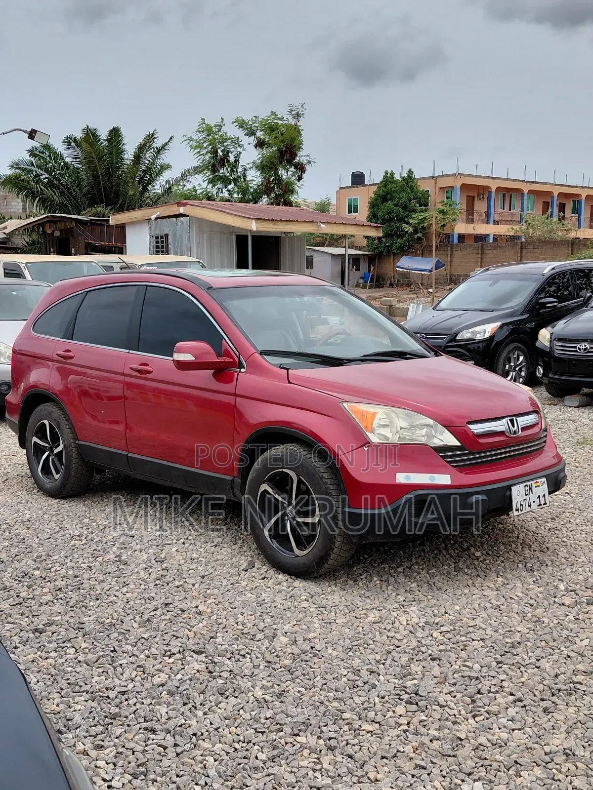 Honda CR-V 2009 Red