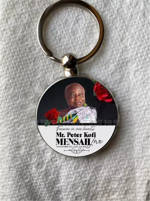 Metallic Key Holders Branding