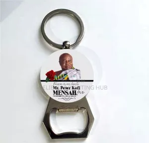 Metallic Key Holders Branding