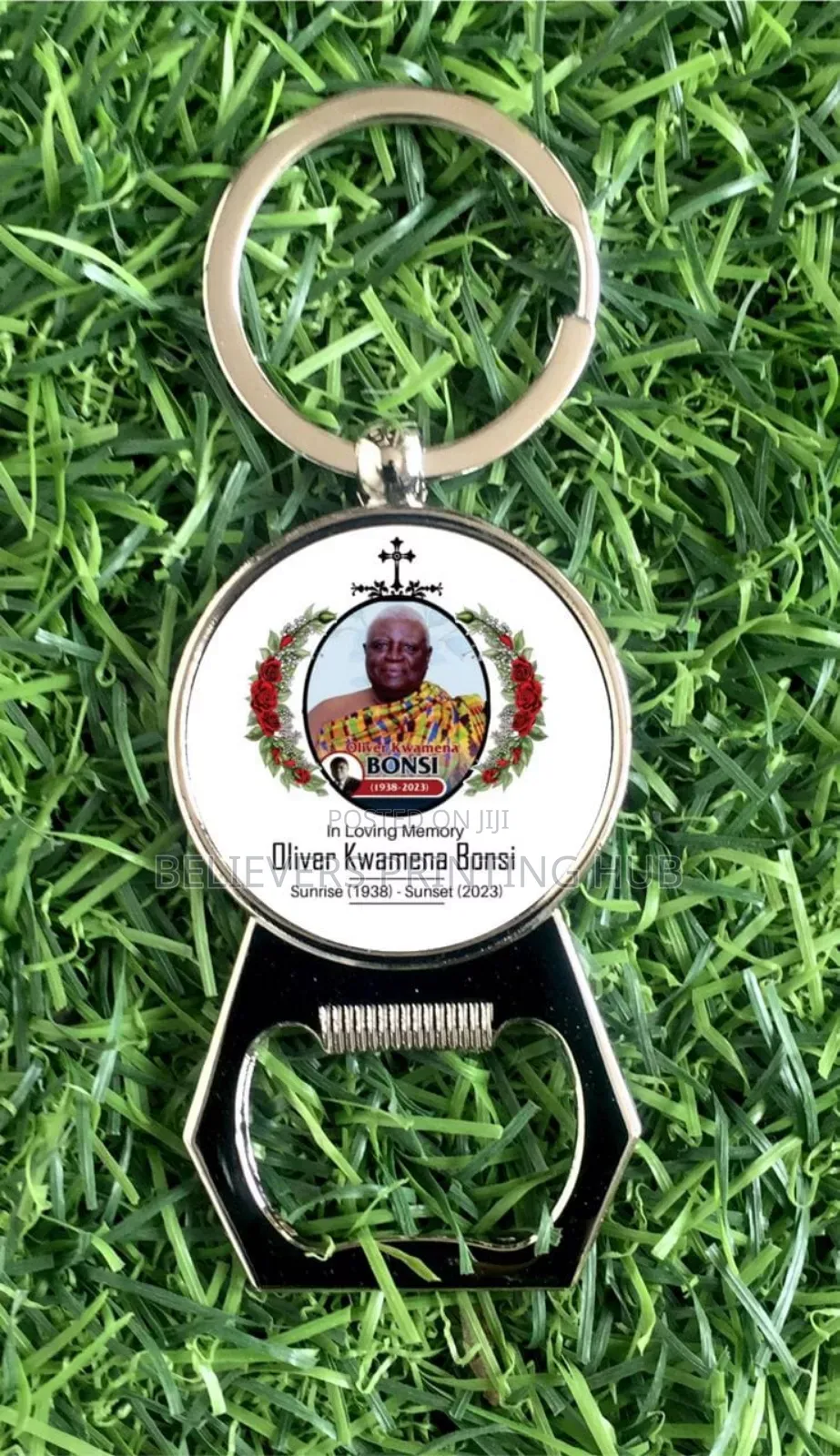 Metallic Key Holders Branding