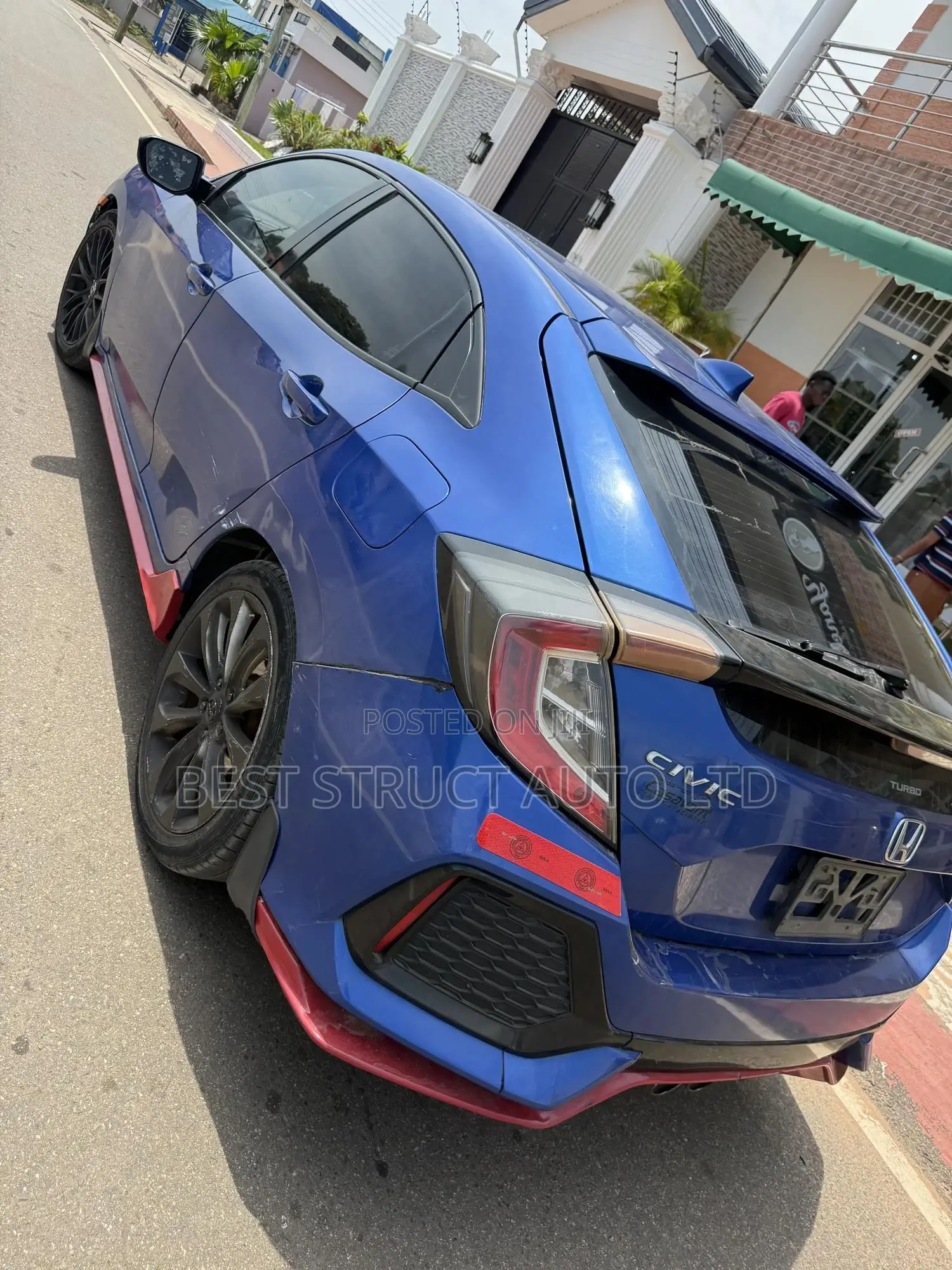Honda Civic Sport 4dr Hatchback (1.5L 4cyl) 2017 Blue