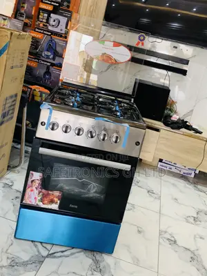 Just Purchase Ferre 60x60 4 Burner Gas Cooker, Auto Ignition New Line