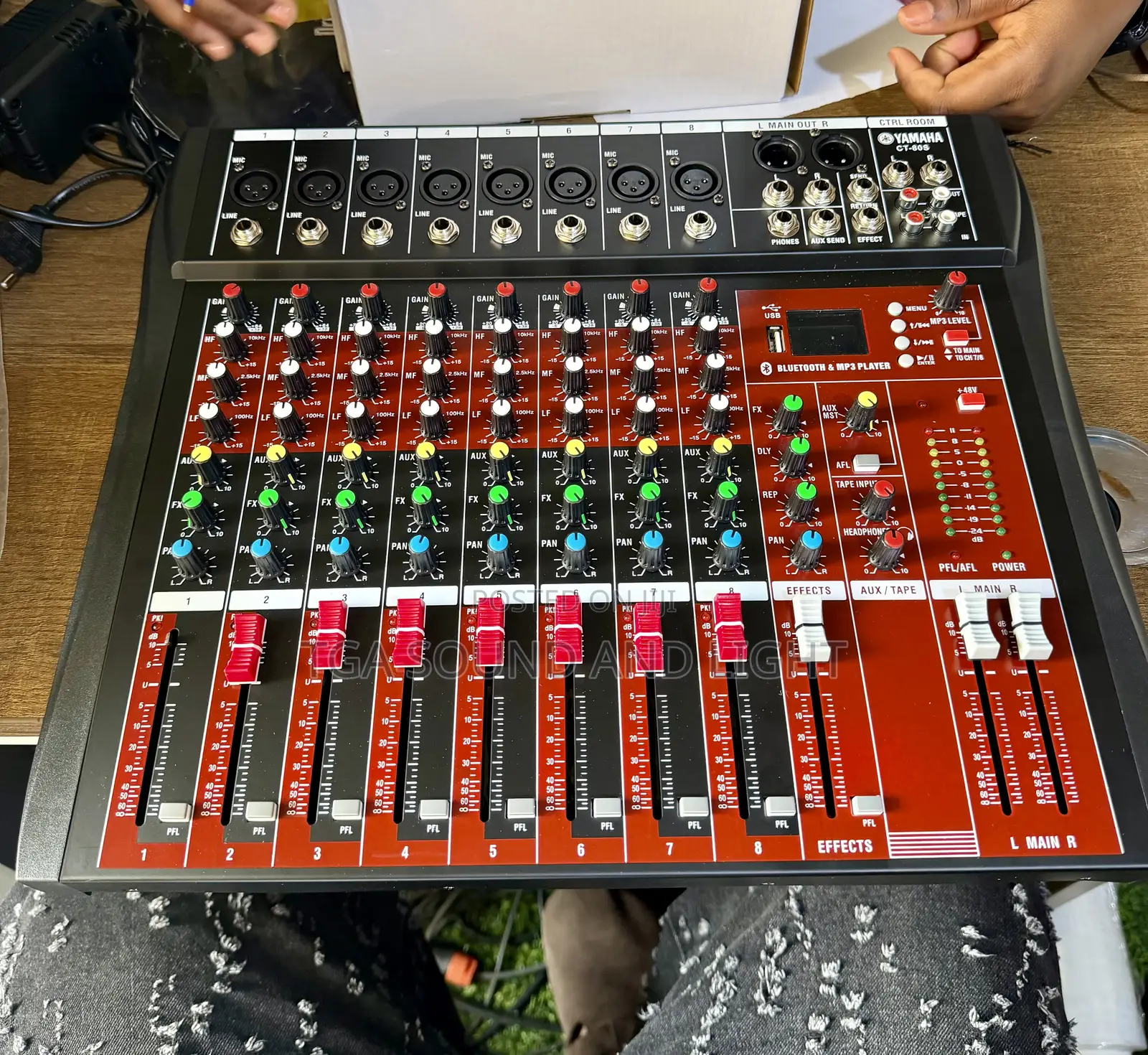 Yamaha Ct-80s 8 Channels Analog Mixer