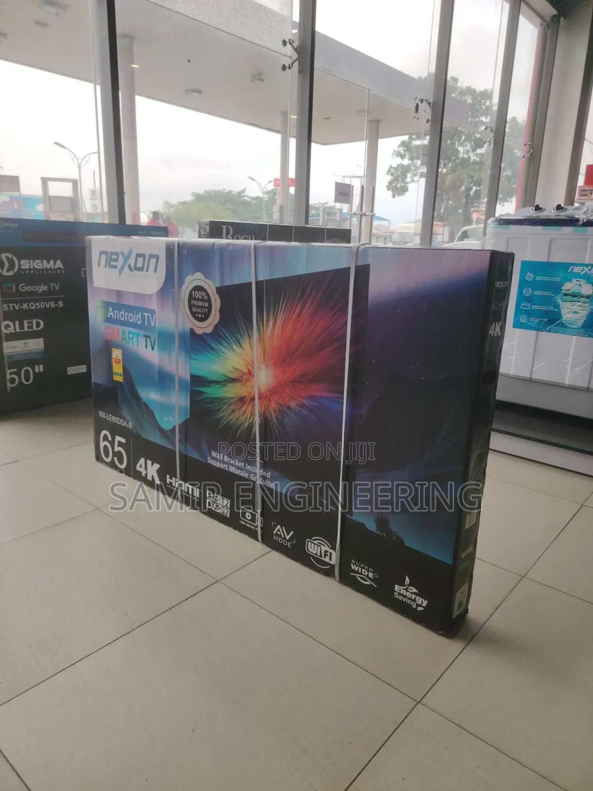 Nexon 65" Smart Tv (Nx-Le65dsa-B): Stunning Detail in Every Frame