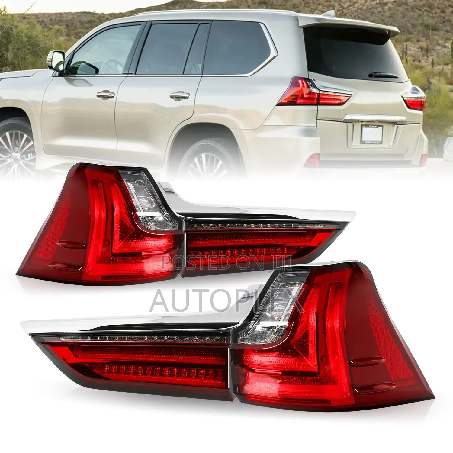 2016 to 2021 Lexus 570 Led Tail Lights Lesem
