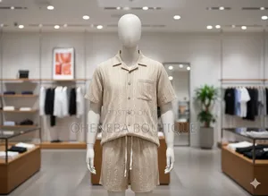 Simple Top and Down Short for Men
