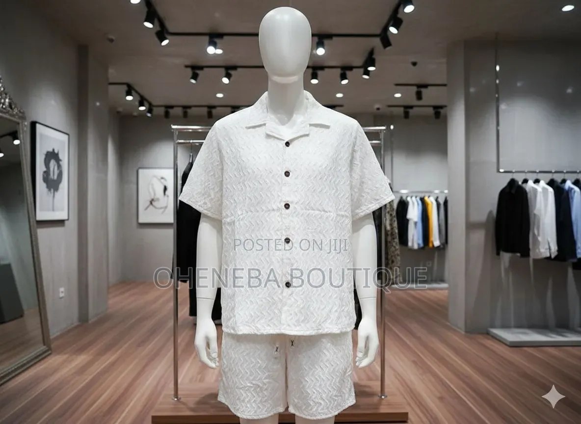 Simple Top and Down Short for Men