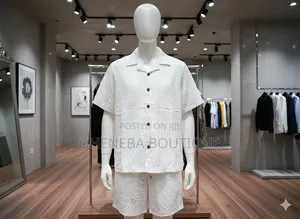 Simple Top and Down Short for Men