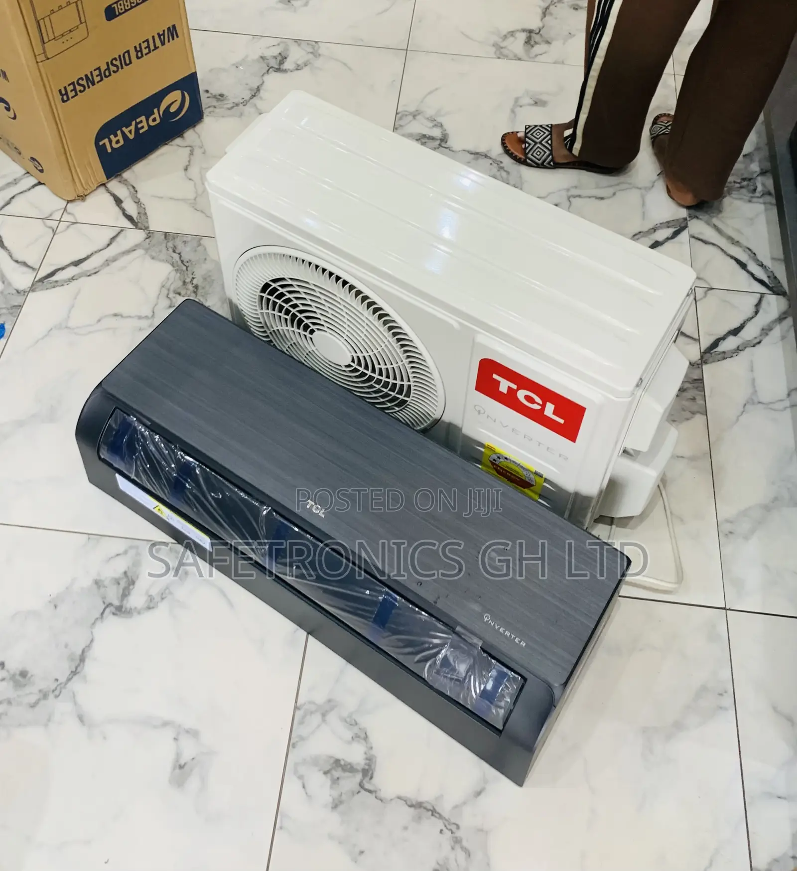 Best Quality TCL 1.5 Hp Inverter Air Conditioner Black Mirror