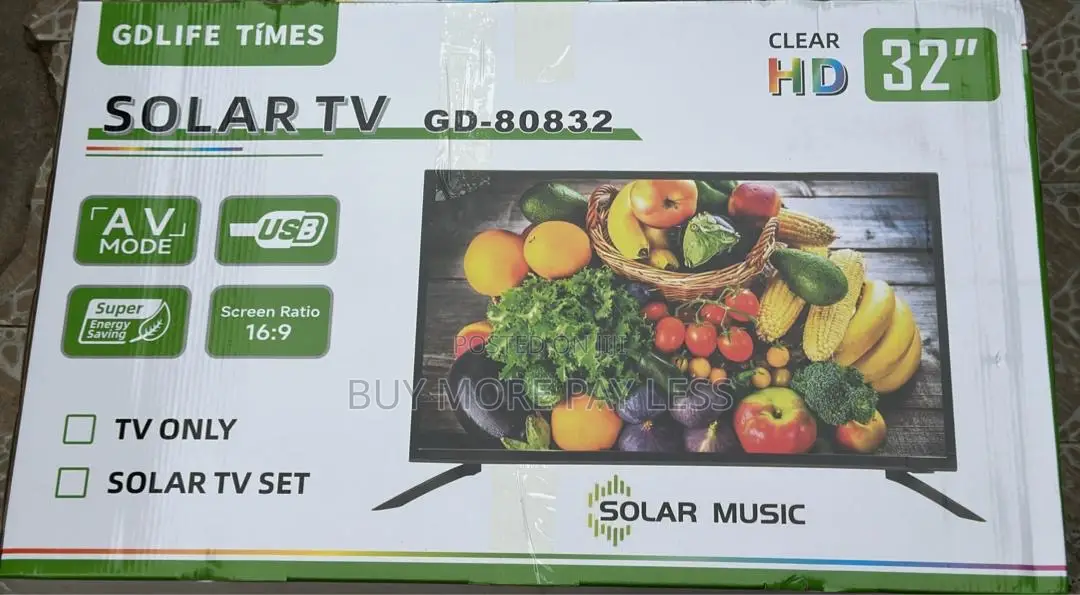 32 Inch Solar Tv