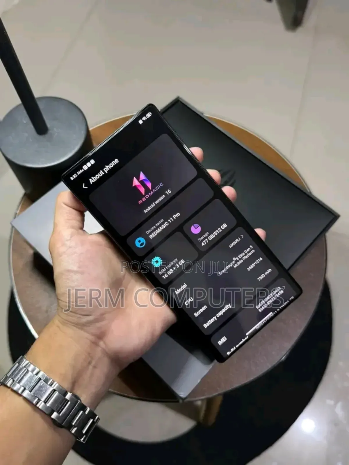 ZTE nubia Redmagic 11 Pro 5G 512 GB Black