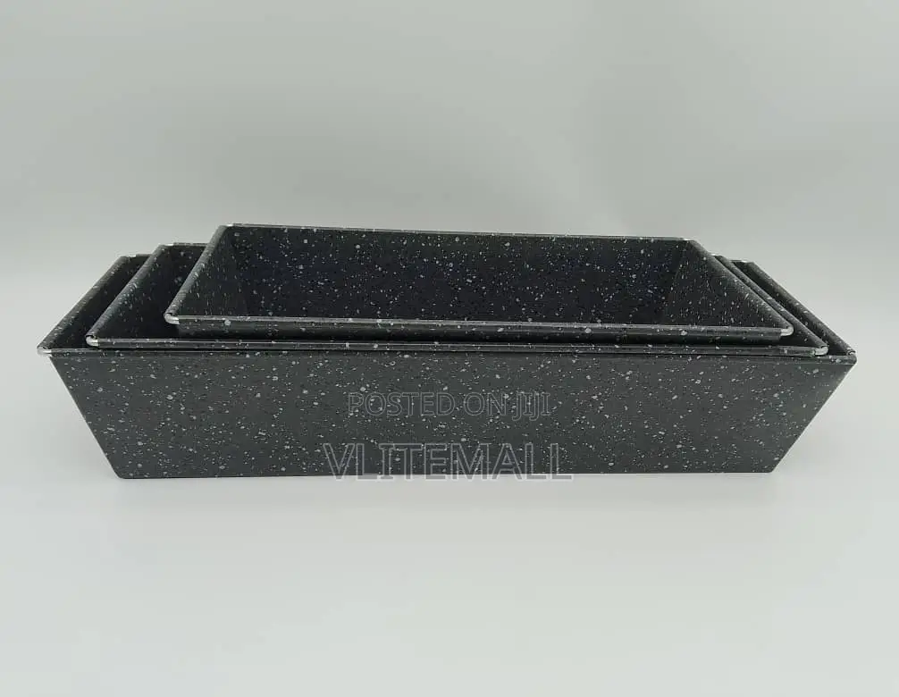 Speckled Granite-Coated Loaf Pan
