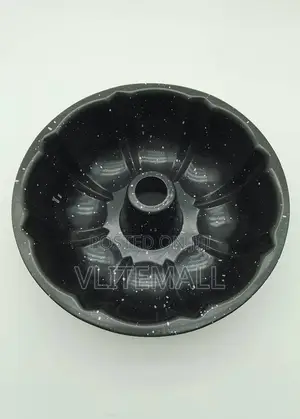 Granite-Coated Fluted Tube Pan