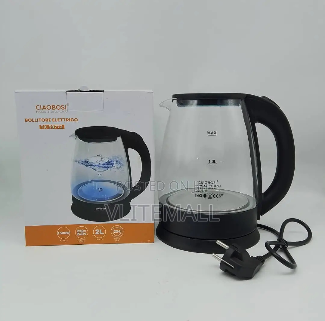 Ciaobosi Tx-39772 Electric Glass Kettle.