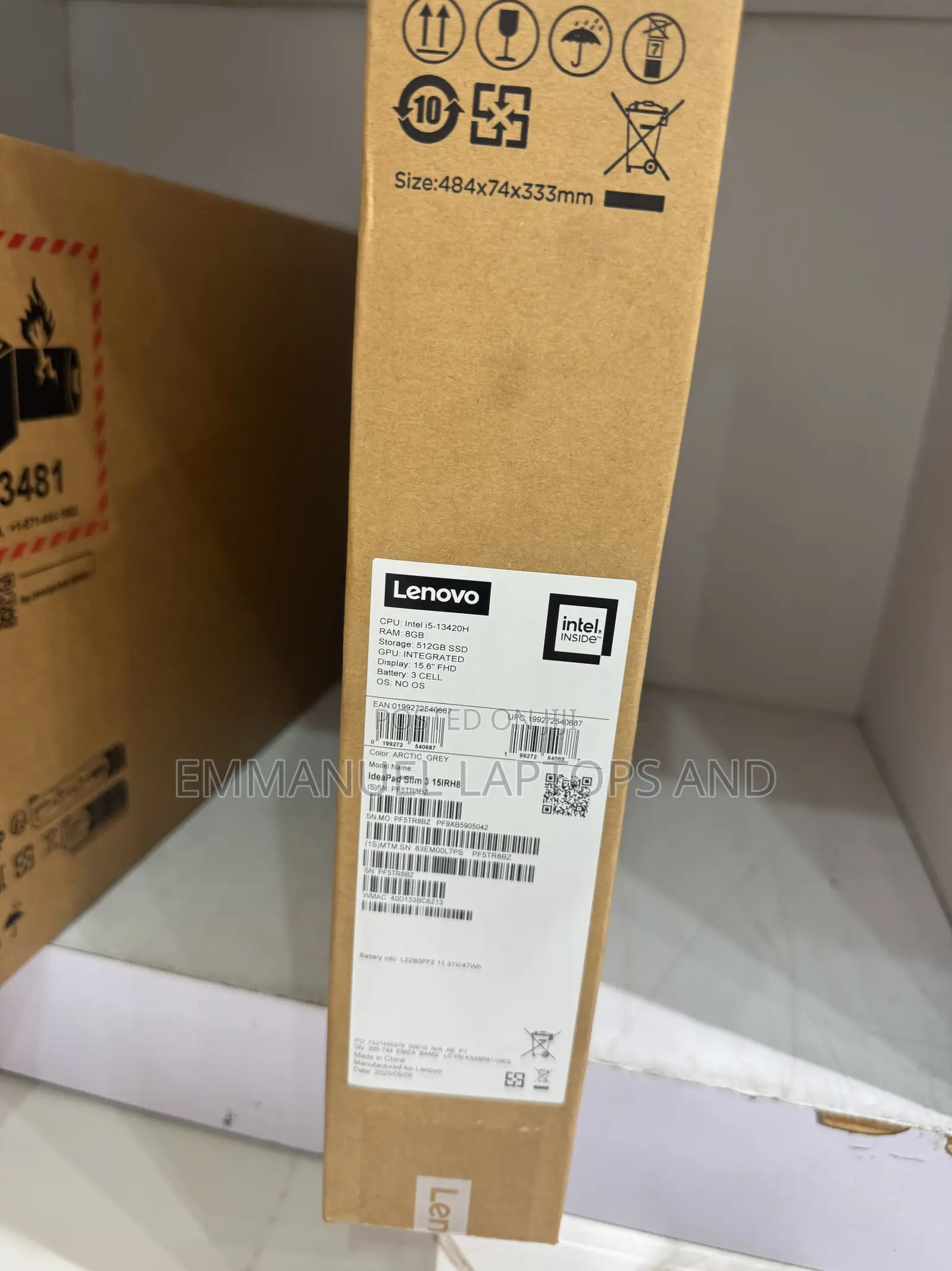 New Laptop Lenovo Ideapad 3 8GB Intel Core i5 SSD 512GB