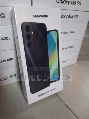 New Samsung Galaxy A16 5G 256 GB Black