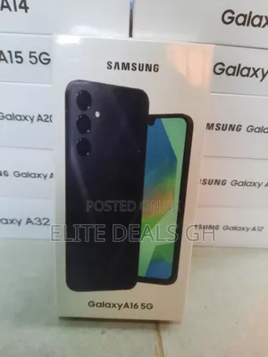 New Samsung Galaxy A16 5G 256 GB Black