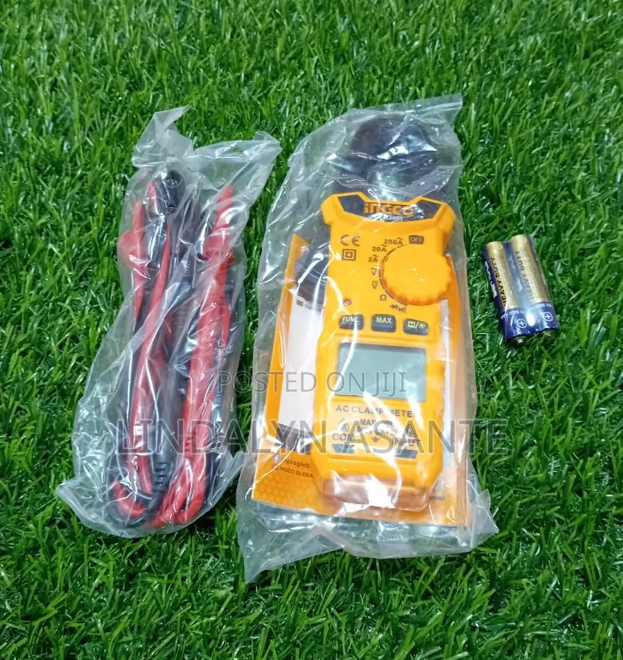 Digital Ac Clamp Meter 2000 Counts - Dcm2001
