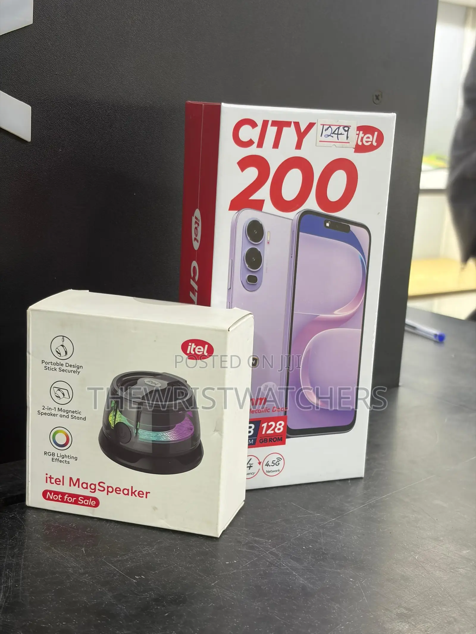 New Itel City 200 128 GB Black