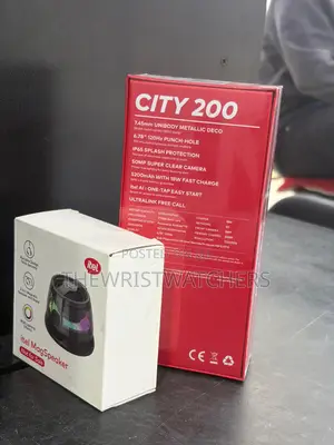 New Itel City 200 128 GB Black