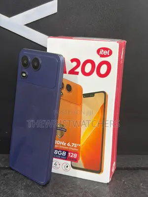 New Itel A200+ 128 GB Blue