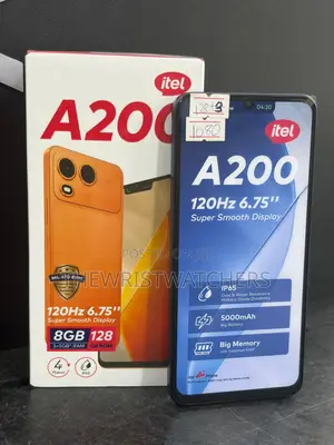 New Itel A200+ 128 GB Blue