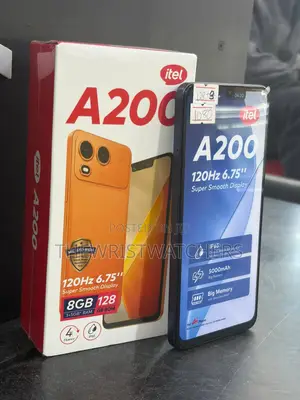 New Itel A200+ 128 GB Blue