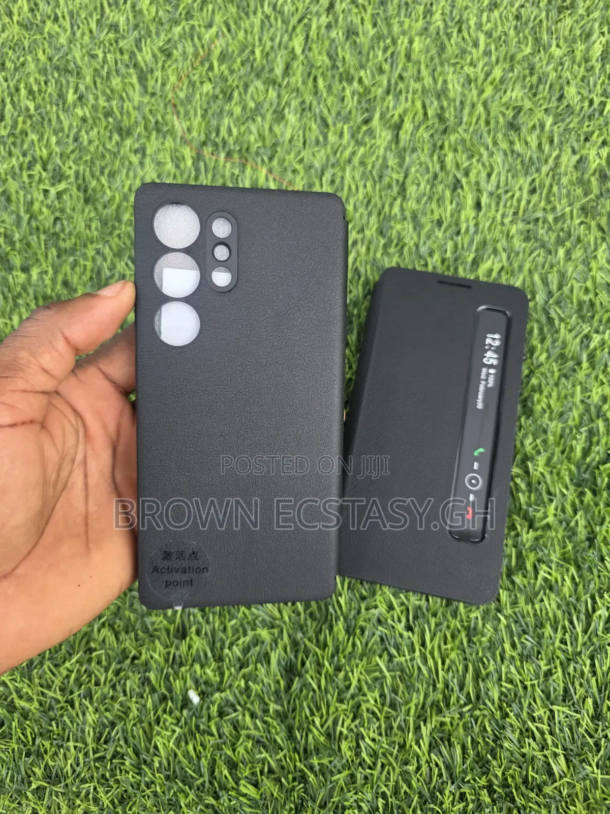 Galaxy S25 Ultra/ S26 Ultra Smart View Leather Case