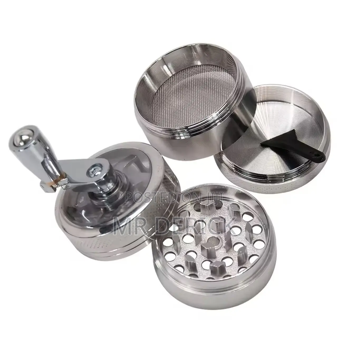 Premium Metal Herb Crusher – Smooth, Fast Durable