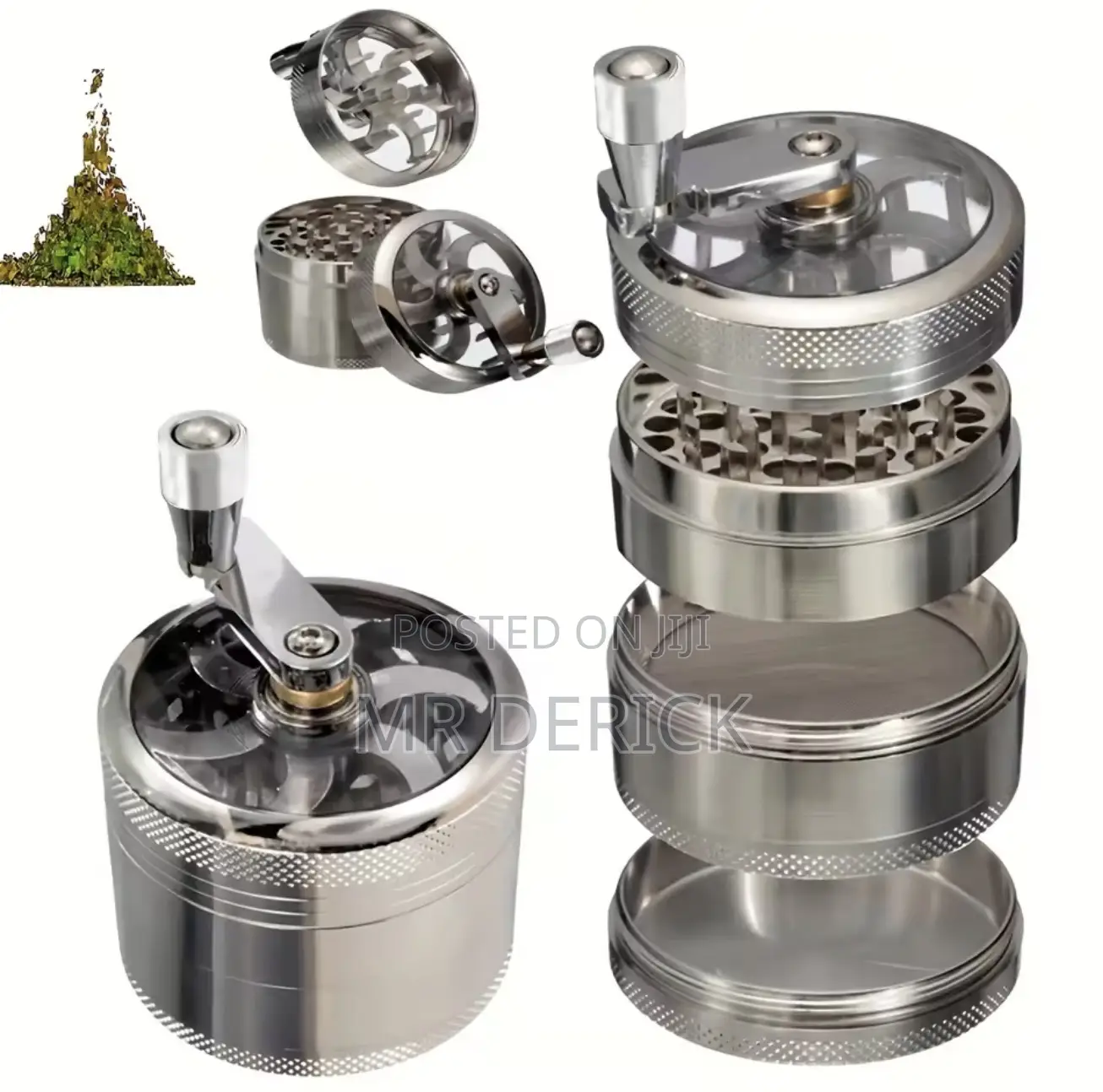 Premium Metal Herb Crusher – Smooth, Fast Durable