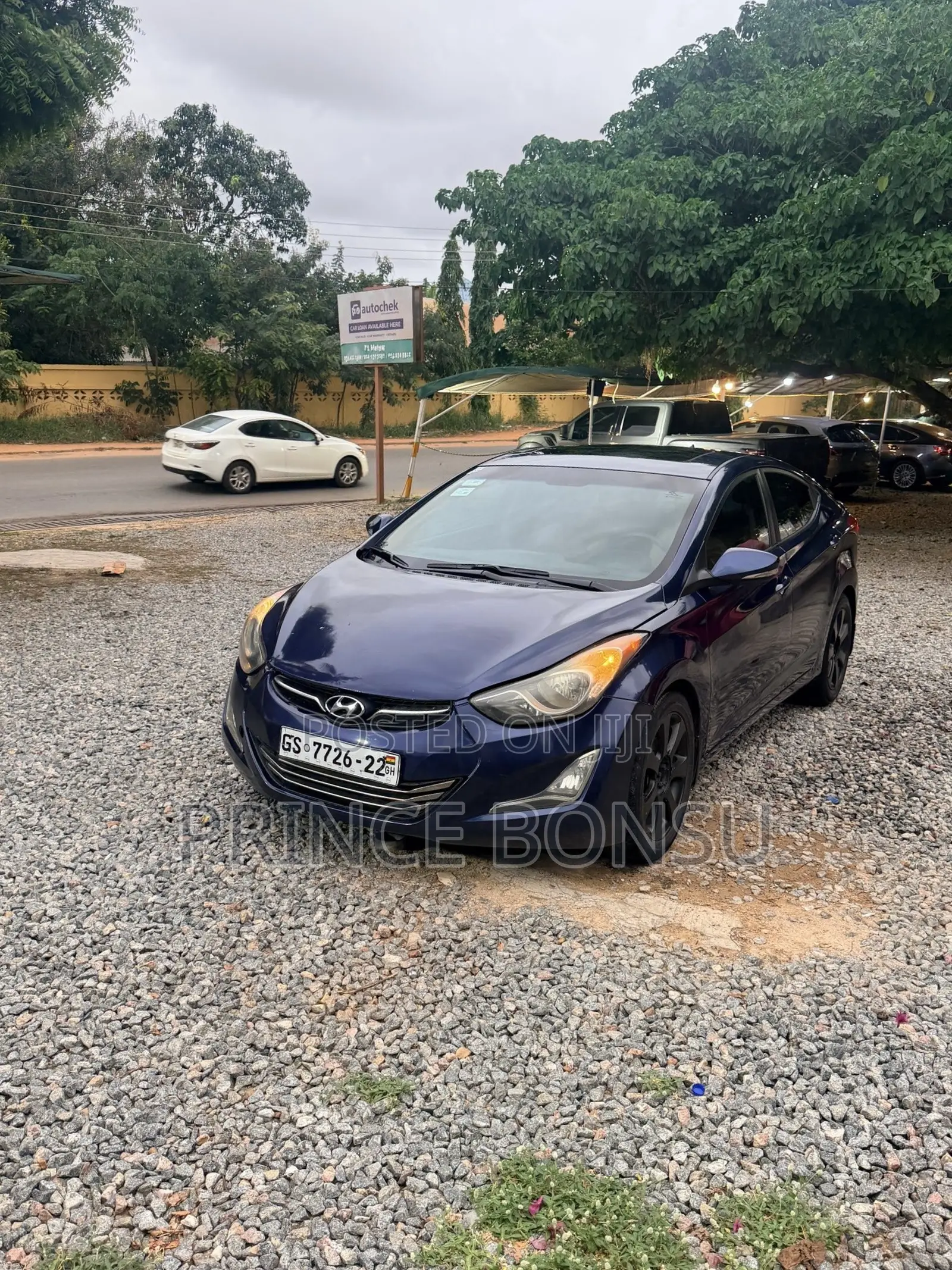 Hyundai Elantra 2014 Blue