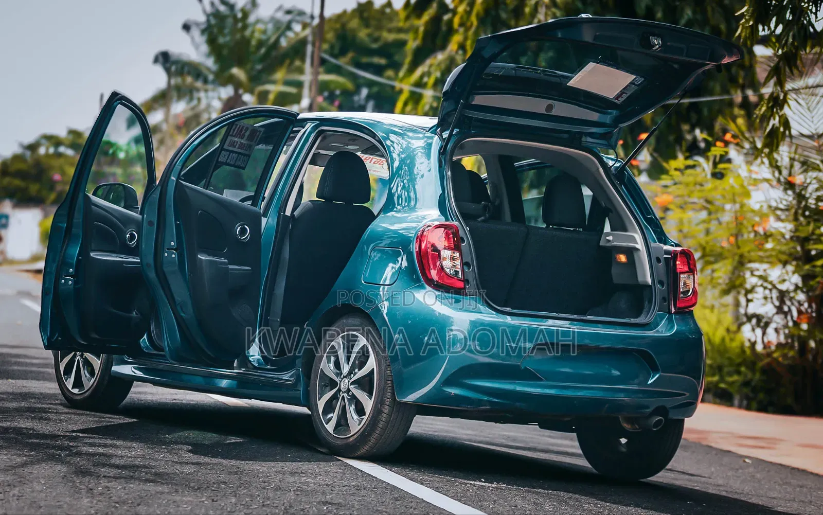 Nissan Micra 2015 Blue