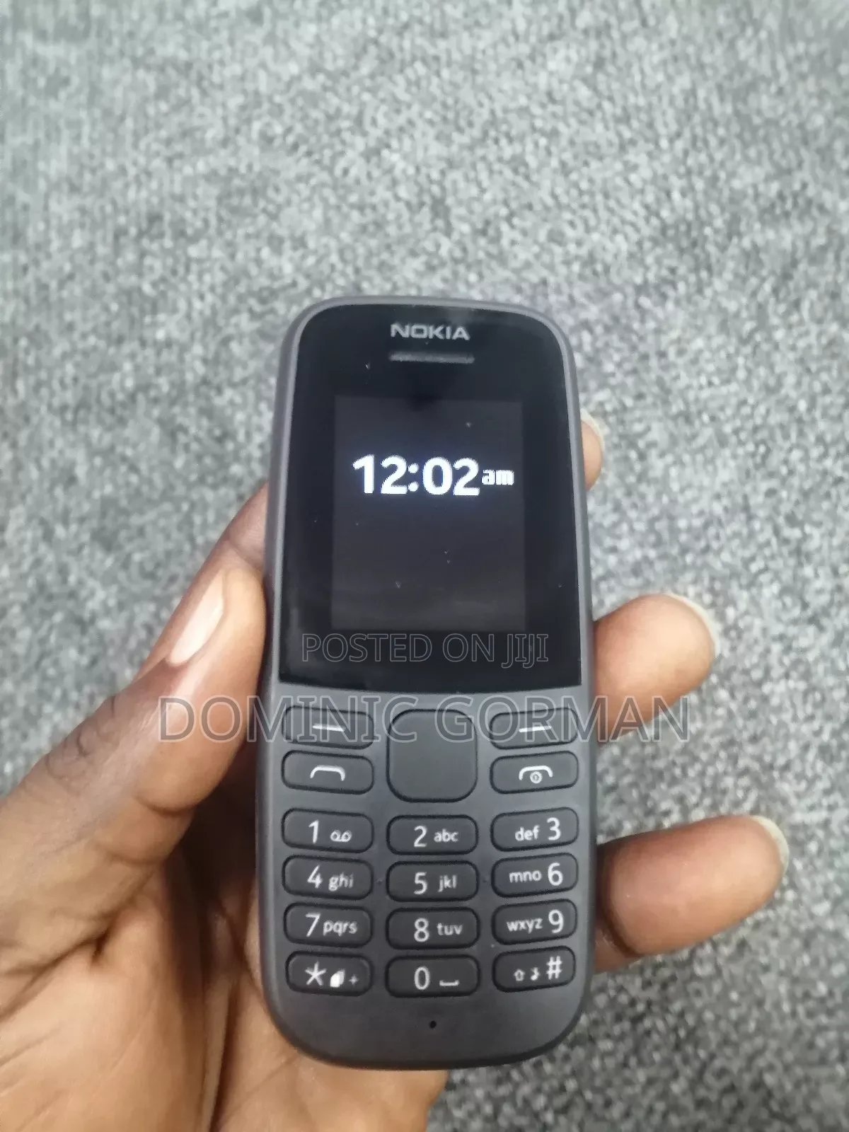 New Nokia 105 Black