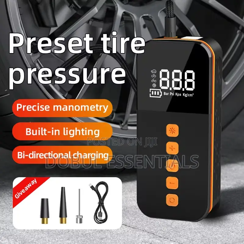 Rechargeable Inflator/Power Bank for Car,Football,Bikes and Balloons