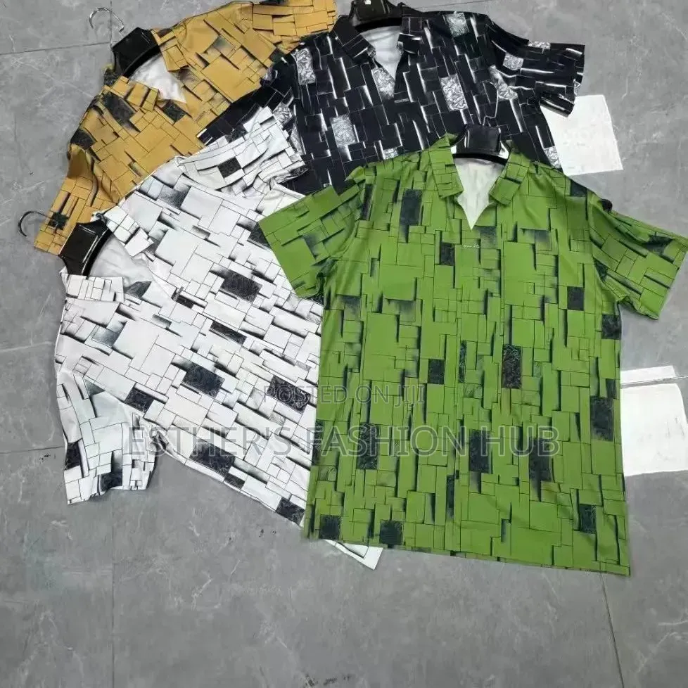 Man' Short Sleeve Bottom Shirt