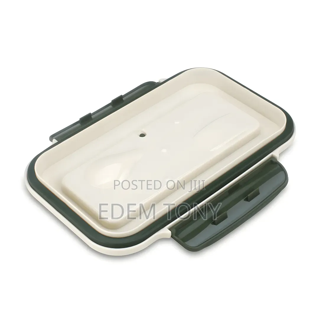 Bento Lunch Box Set for Kids Gray or Green