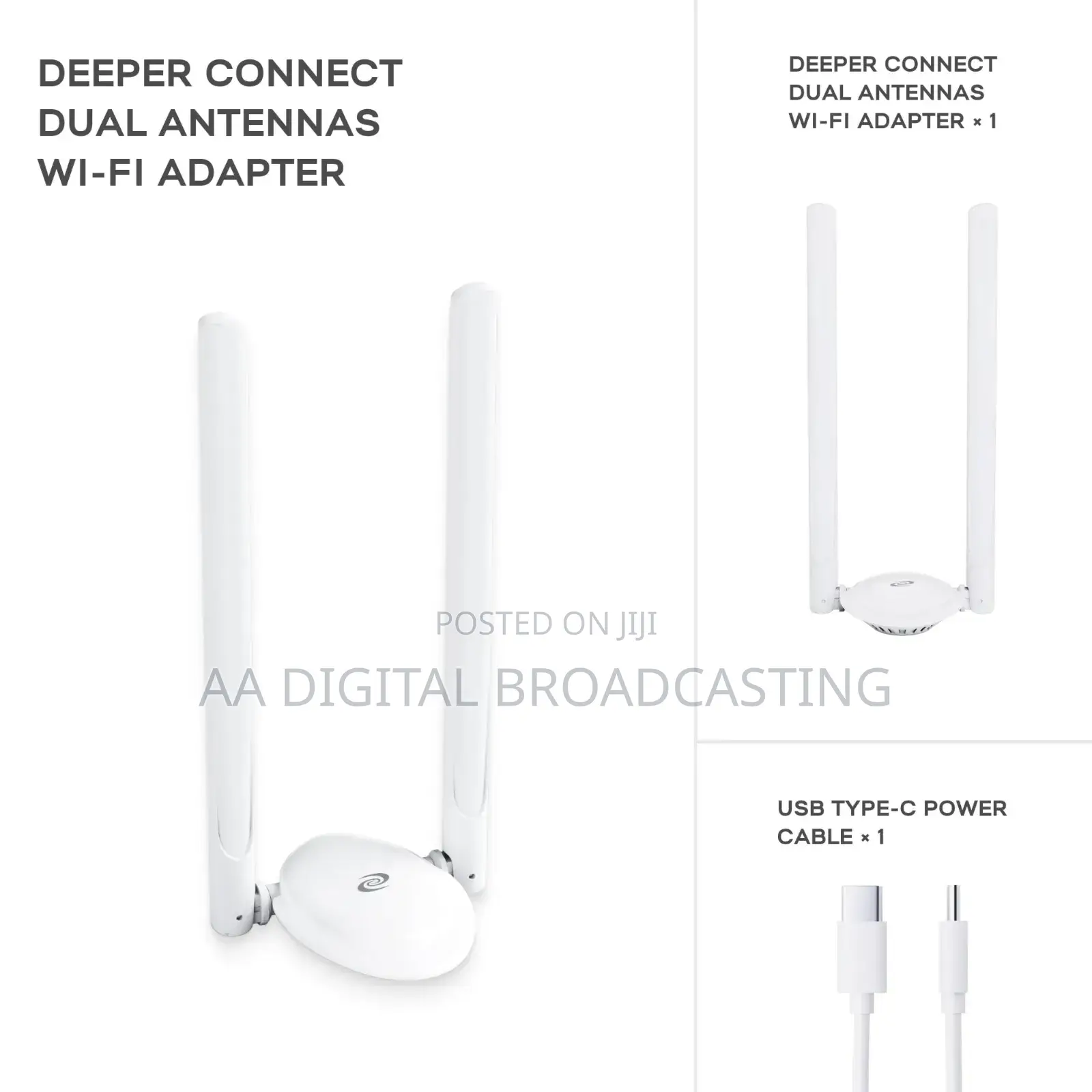 Deeper Connect Dual Wifi Antenna