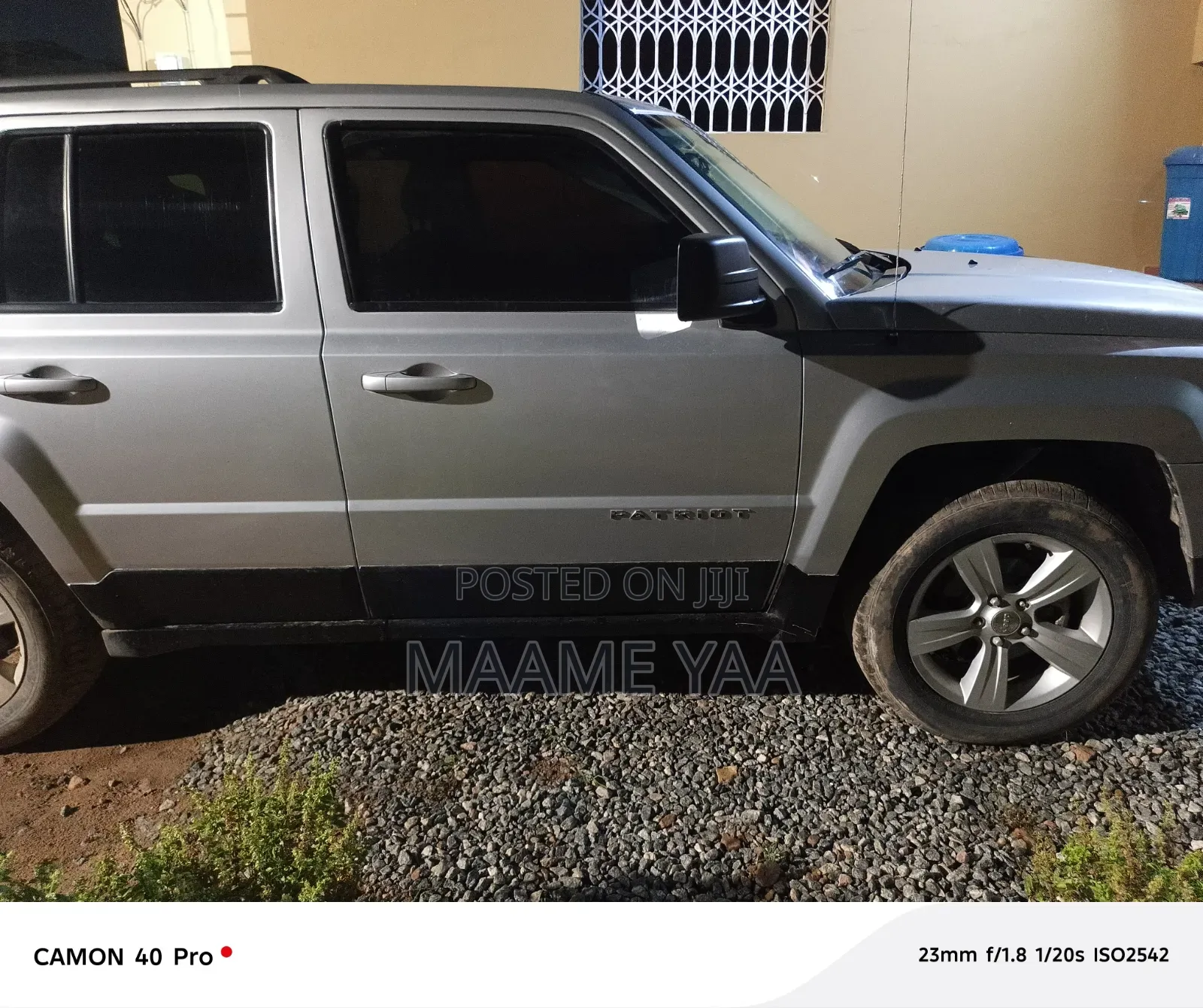 Jeep Patriot Sport 2012 Silver